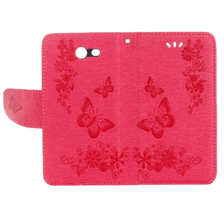 For Galaxy J3 (2017)(US Version) Butterflies Embossing Horizontal Flip Leather Case with Holder & Card Slots & Wallet & Lanyard