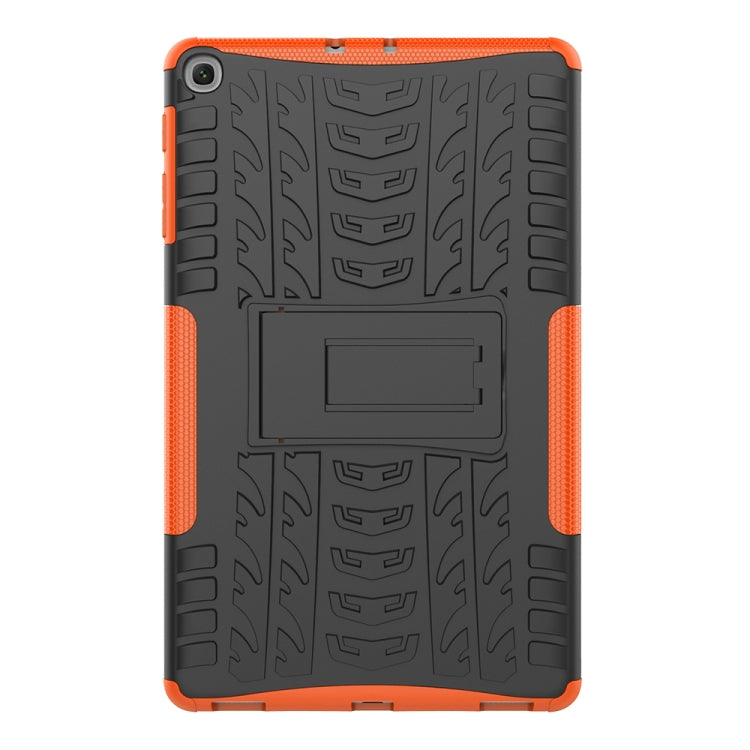Tire Texture TPU+PC Shockproof Case for Galaxy Tab A 10.1 2019 T510 / T515 , with Holder