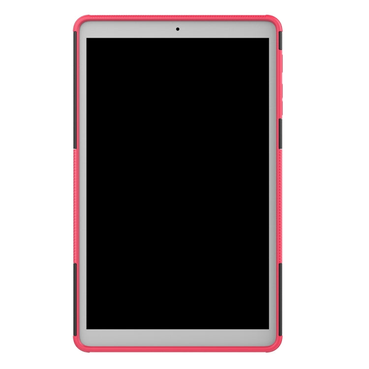 Tire Texture TPU+PC Shockproof Case for Galaxy Tab A 10.1 2019 T510 / T515 , with Holder