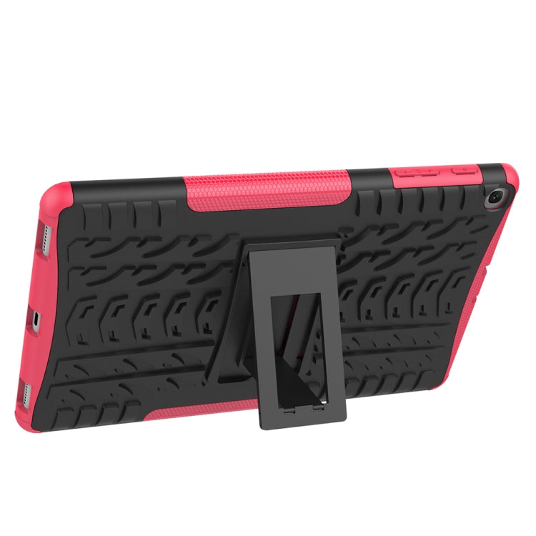 Tire Texture TPU+PC Shockproof Case for Galaxy Tab A 10.1 2019 T510 / T515 , with Holder