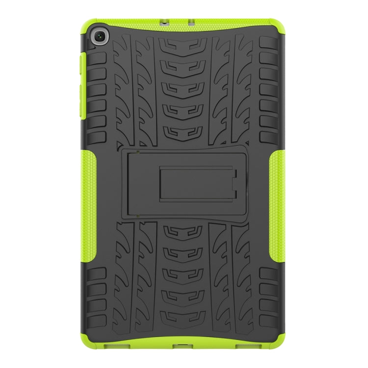 Tire Texture TPU+PC Shockproof Case for Galaxy Tab A 10.1 2019 T510 / T515 , with Holder