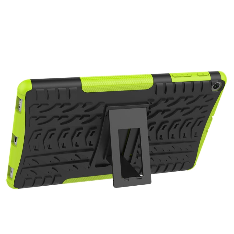 Tire Texture TPU+PC Shockproof Case for Galaxy Tab A 10.1 2019 T510 / T515 , with Holder