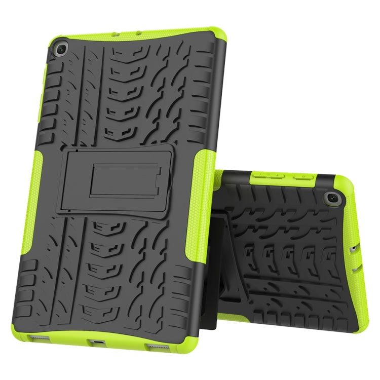 Tire Texture TPU+PC Shockproof Case for Galaxy Tab A 10.1 2019 T510 / T515 , with Holder