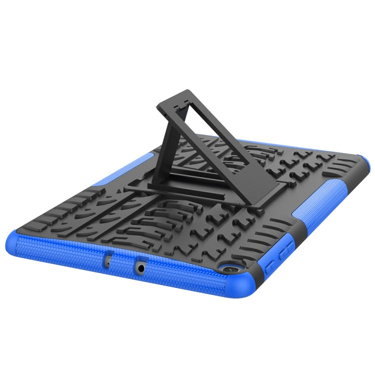 Tire Texture TPU+PC Shockproof Case for Galaxy Tab A 10.1 2019 T510 / T515 , with Holder
