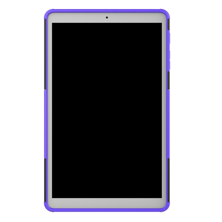 Tire Texture TPU+PC Shockproof Case for Galaxy Tab A 10.1 2019 T510 / T515 , with Holder