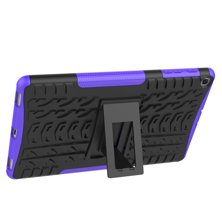 Tire Texture TPU+PC Shockproof Case for Galaxy Tab A 10.1 2019 T510 / T515 , with Holder