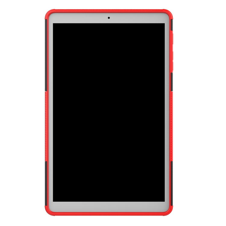 Tire Texture TPU+PC Shockproof Case for Galaxy Tab A 10.1 2019 T510 / T515 , with Holder