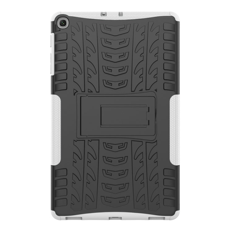 Tire Texture TPU+PC Shockproof Case for Galaxy Tab A 10.1 2019 T510 / T515 , with Holder