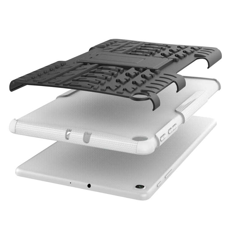 Tire Texture TPU+PC Shockproof Case for Galaxy Tab A 10.1 2019 T510 / T515 , with Holder