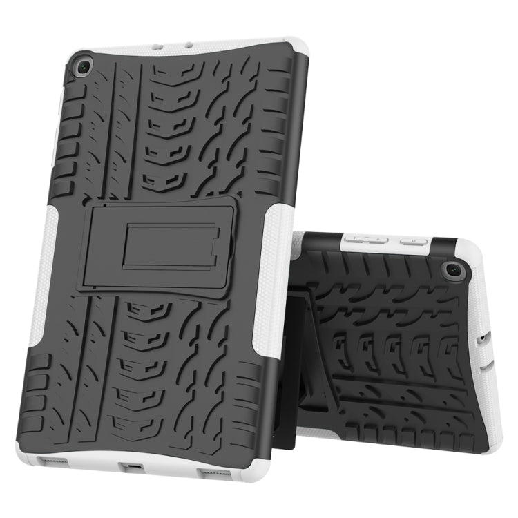 Tire Texture TPU+PC Shockproof Case for Galaxy Tab A 10.1 2019 T510 / T515 , with Holder