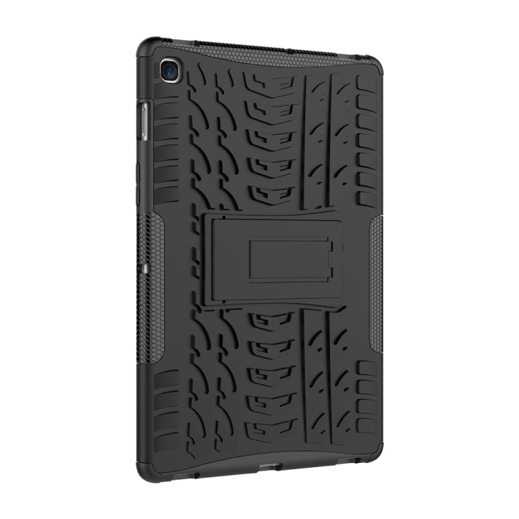 Tire Texture TPU+PC Shockproof Case for Galaxy Tab S5e , with Holder