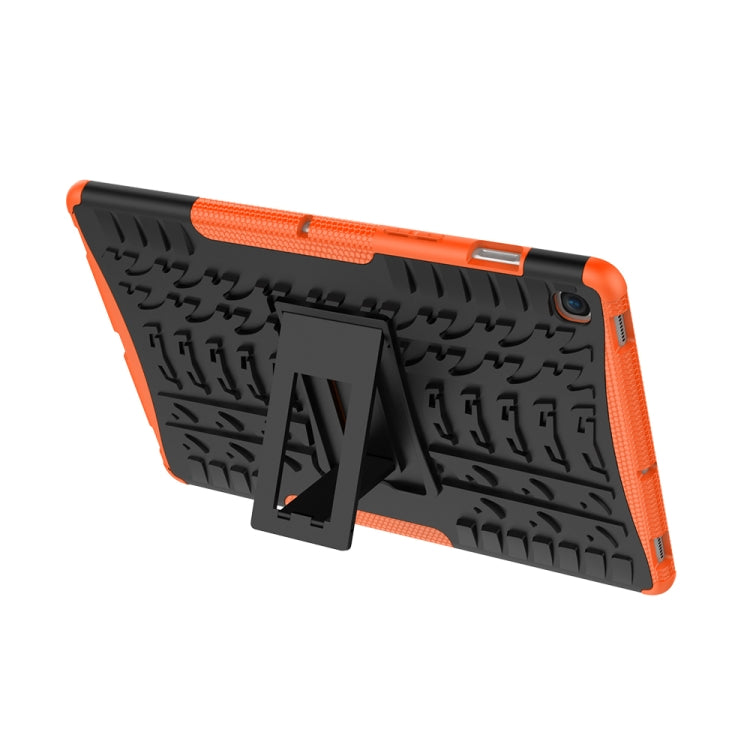 Tire Texture TPU+PC Shockproof Case for Galaxy Tab S5e , with Holder