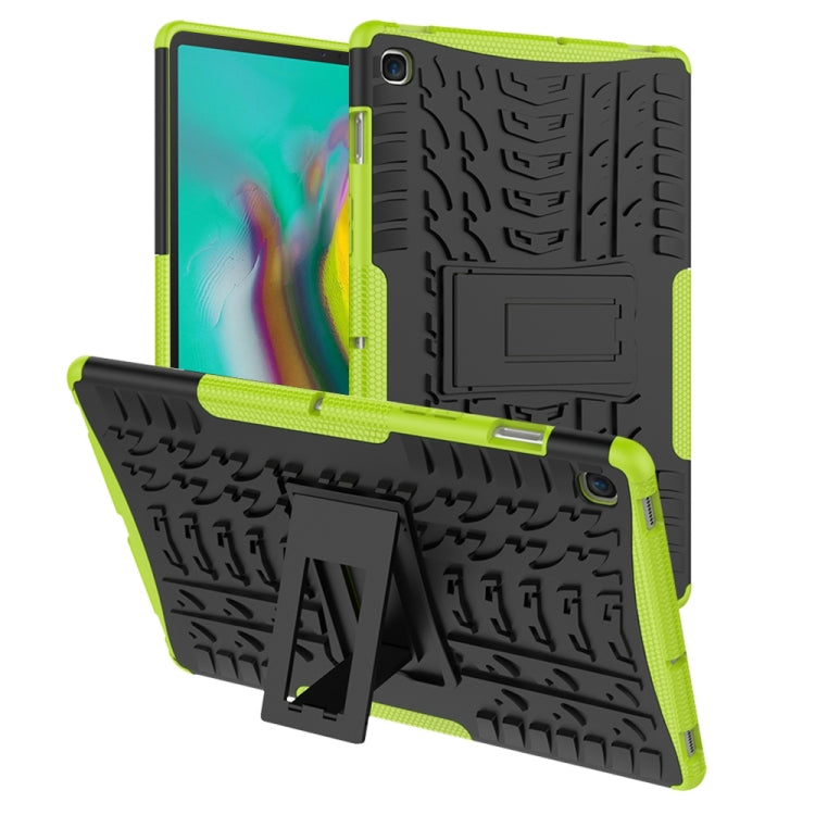 Tire Texture TPU+PC Shockproof Case for Galaxy Tab S5e , with Holder