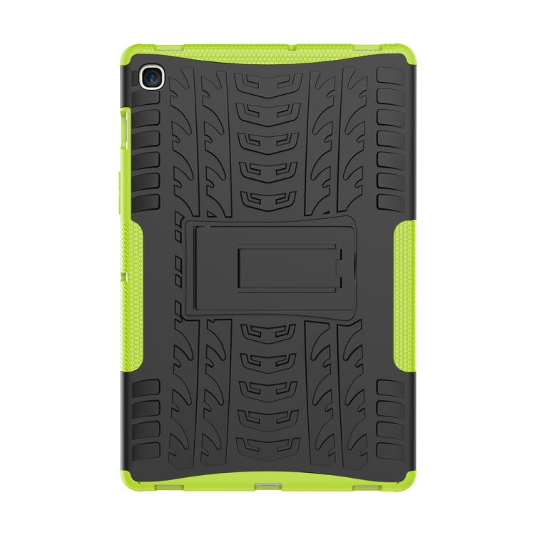 Tire Texture TPU+PC Shockproof Case for Galaxy Tab S5e , with Holder