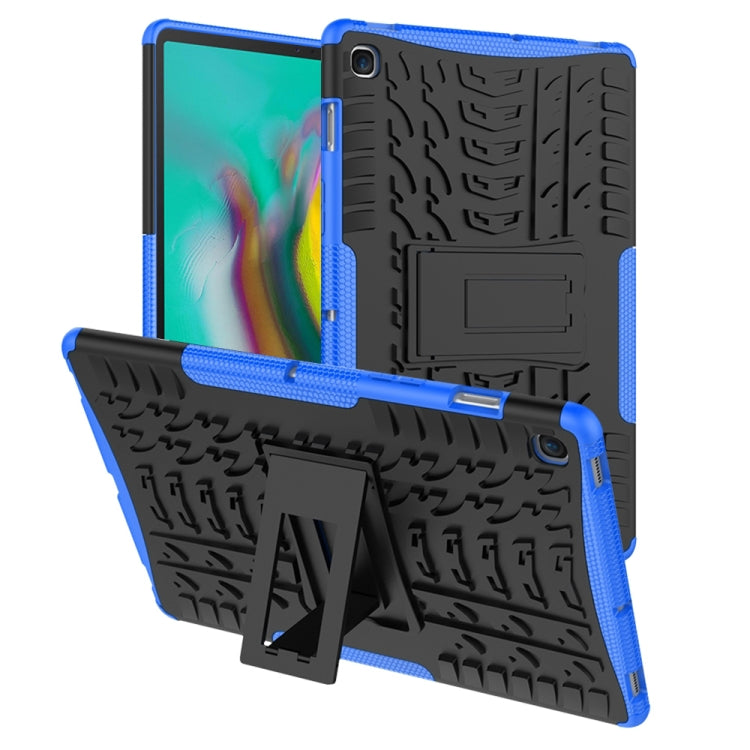 Tire Texture TPU+PC Shockproof Case for Galaxy Tab S5e , with Holder