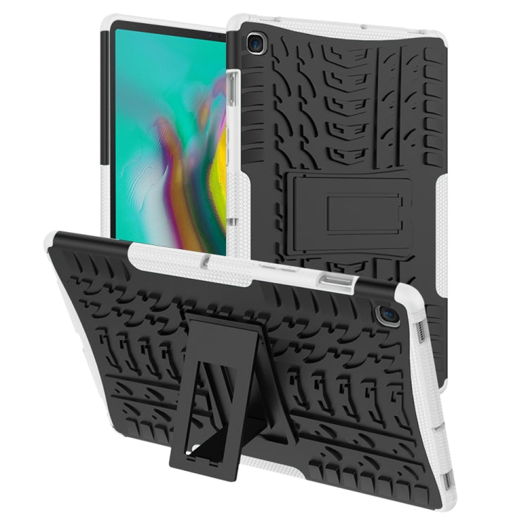 Tire Texture TPU+PC Shockproof Case for Galaxy Tab S5e , with Holder