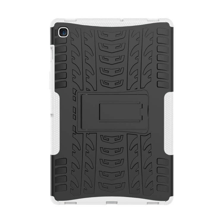 Tire Texture TPU+PC Shockproof Case for Galaxy Tab S5e , with Holder