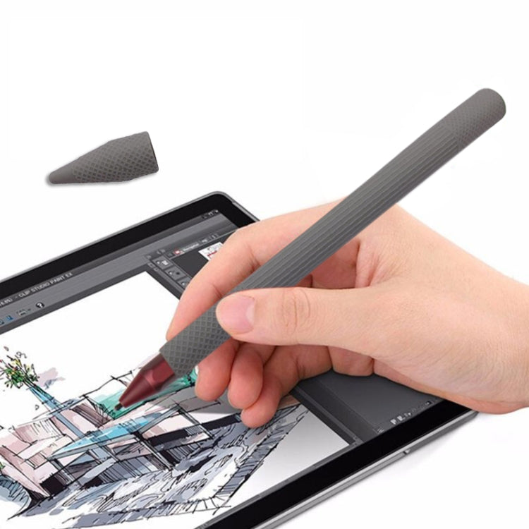 Stylus Pen Silica Gel Protective Case for Microsoft Surface Pro 5 / 6