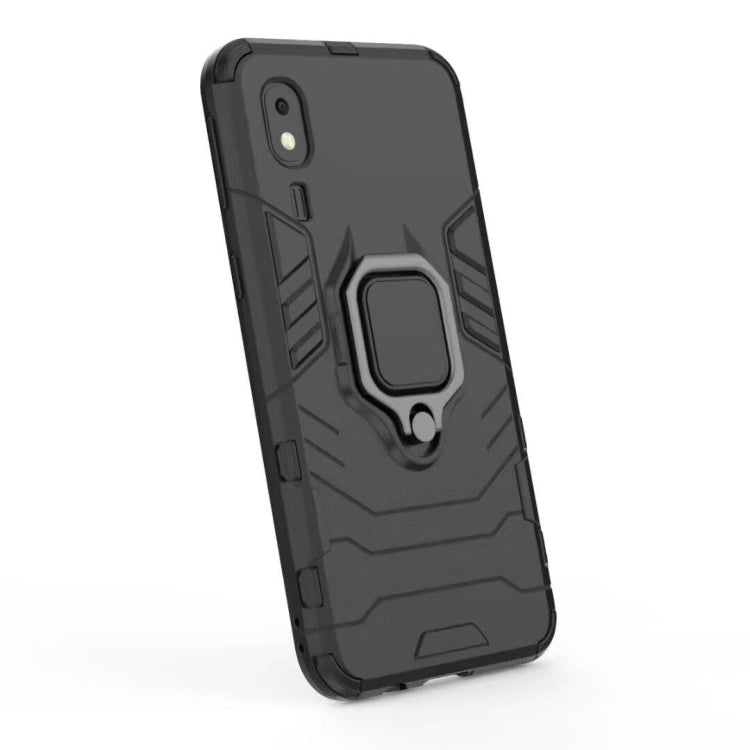 PC + TPU Shockproof Protective Case for Galaxy A2 Core, with Magnetic Ring Holder