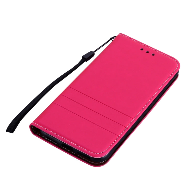Fashion Magnet Horizontal Flip Leather Case for Galaxy A6 (2018), with Holder & Card Slots & Wallet