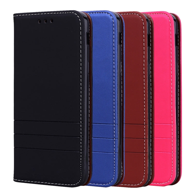 Fashion Magnet Horizontal Flip Leather Case for Galaxy A6 (2018), with Holder & Card Slots & Wallet
