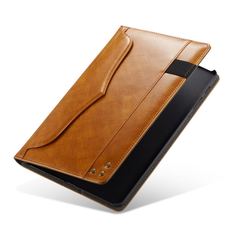 Multifunctional TPU+PC Horizontal Flip Leather Case for Galaxy Tab A 10.5 (T590 / T595), with Holder & Pen Slot & Card Slots & Wallet