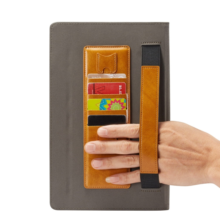 Multifunctional TPU+PC Horizontal Flip Leather Case for Galaxy Tab A 10.5 (T590 / T595), with Holder & Pen Slot & Card Slots & Wallet