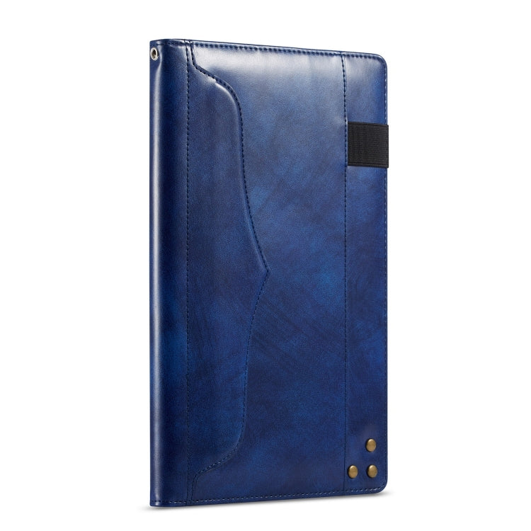 Multifunctional TPU+PC Horizontal Flip Leather Case for Galaxy Tab A 10.5 (T590 / T595), with Holder & Pen Slot & Card Slots & Wallet