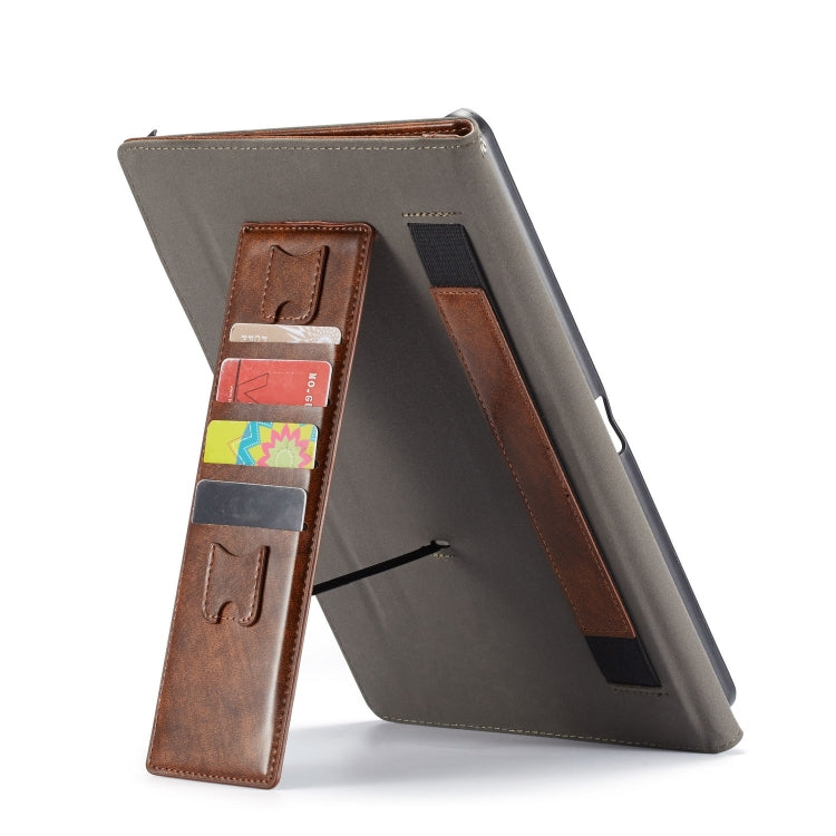 Multifunctional TPU+PC Horizontal Flip Leather Case for Galaxy Tab A 10.5 (T590 / T595), with Holder & Pen Slot & Card Slots & Wallet