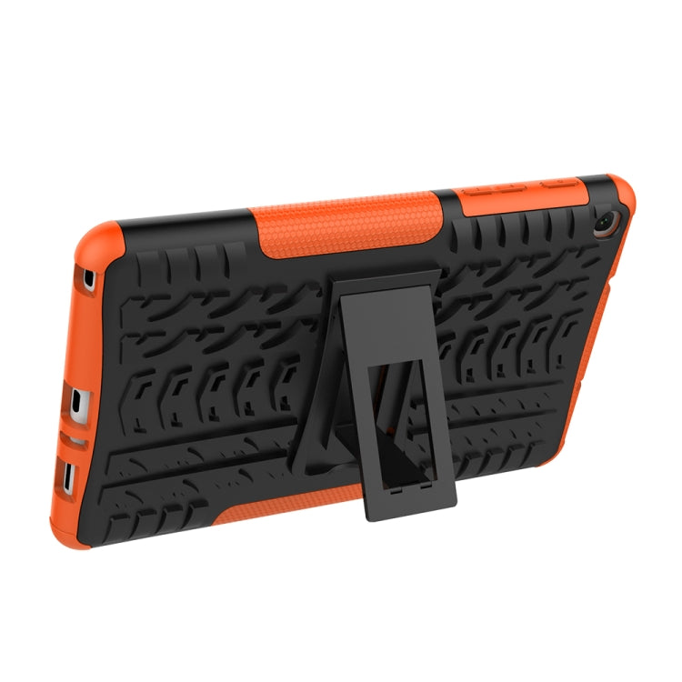 Tire Texture TPU+PC Shockproof Case for Galaxy Tab A 8 (2019) P200 / P205, with Holder
