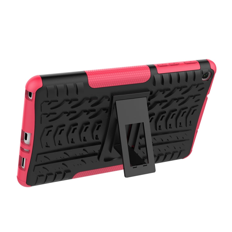 Tire Texture TPU+PC Shockproof Case for Galaxy Tab A 8 (2019) P200 / P205, with Holder