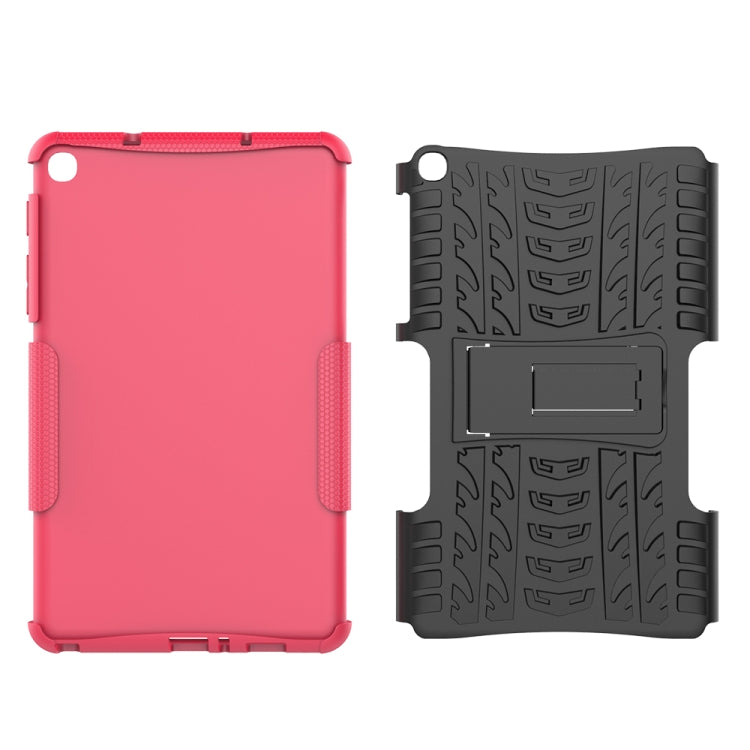 Tire Texture TPU+PC Shockproof Case for Galaxy Tab A 8 (2019) P200 / P205, with Holder