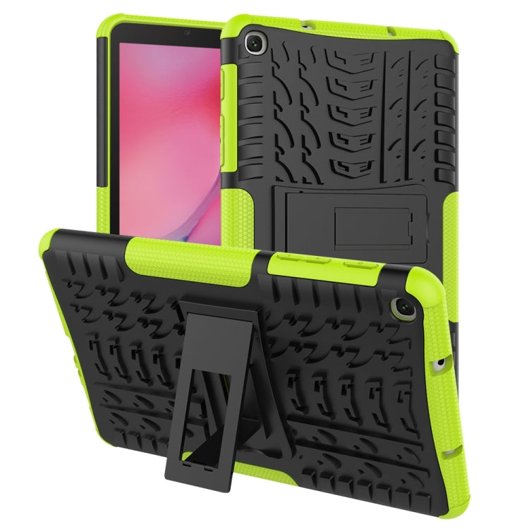 Tire Texture TPU+PC Shockproof Case for Galaxy Tab A 8 (2019) P200 / P205, with Holder