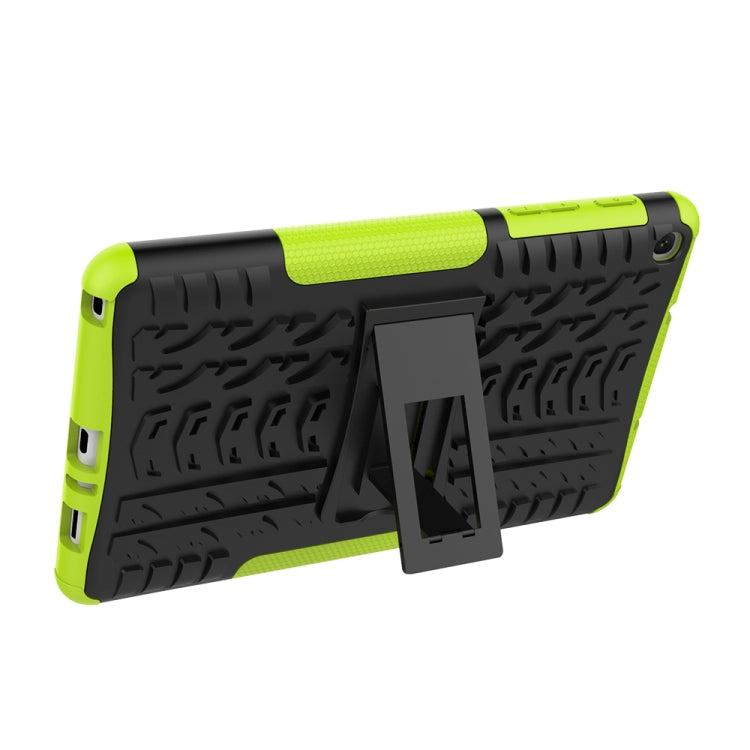 Tire Texture TPU+PC Shockproof Case for Galaxy Tab A 8 (2019) P200 / P205, with Holder