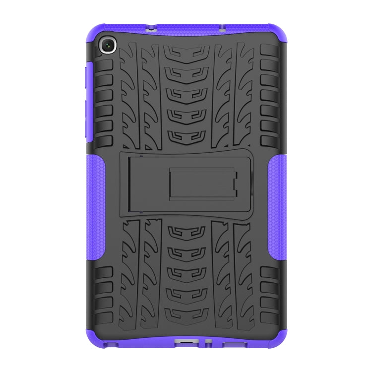 Tire Texture TPU+PC Shockproof Case for Galaxy Tab A 8 (2019) P200 / P205, with Holder