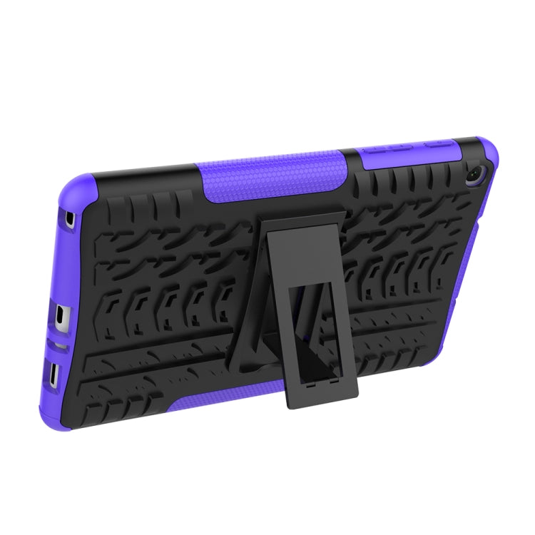 Tire Texture TPU+PC Shockproof Case for Galaxy Tab A 8 (2019) P200 / P205, with Holder
