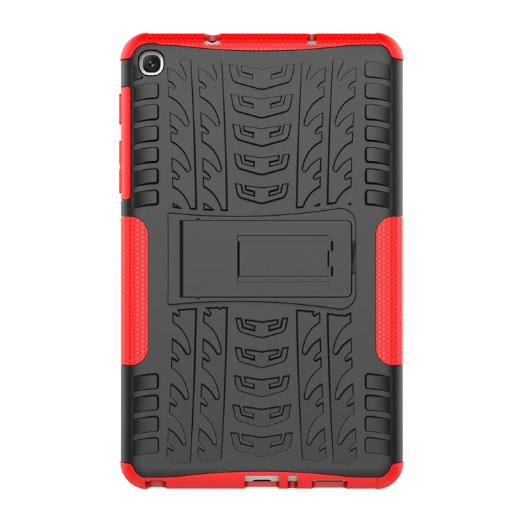 Tire Texture TPU+PC Shockproof Case for Galaxy Tab A 8 (2019) P200 / P205, with Holder