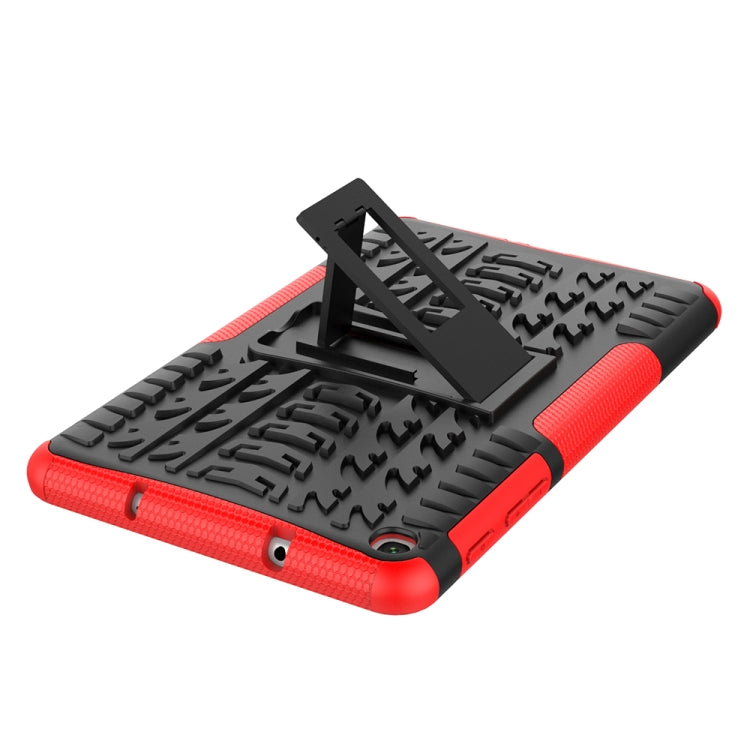 Tire Texture TPU+PC Shockproof Case for Galaxy Tab A 8 (2019) P200 / P205, with Holder