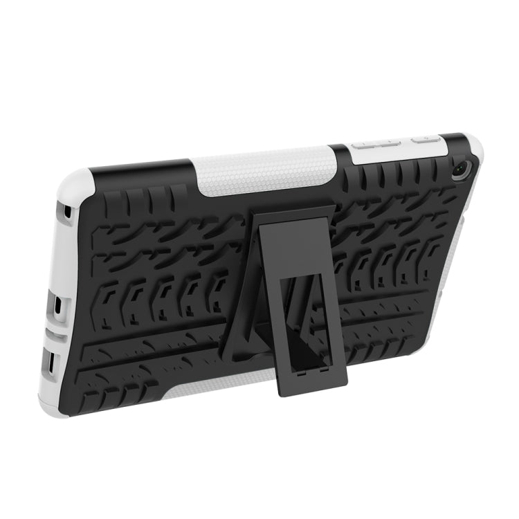Tire Texture TPU+PC Shockproof Case for Galaxy Tab A 8 (2019) P200 / P205, with Holder