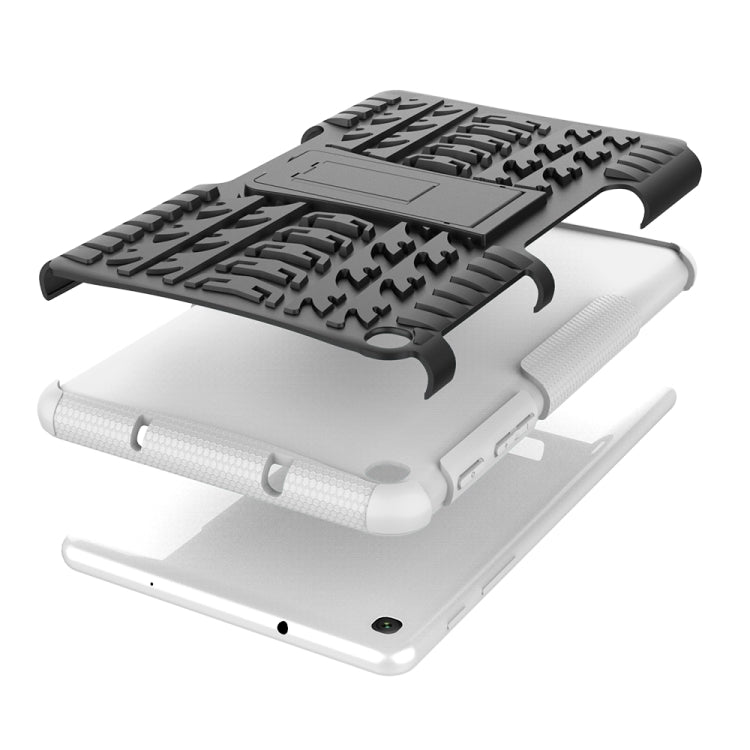 Tire Texture TPU+PC Shockproof Case for Galaxy Tab A 8 (2019) P200 / P205, with Holder