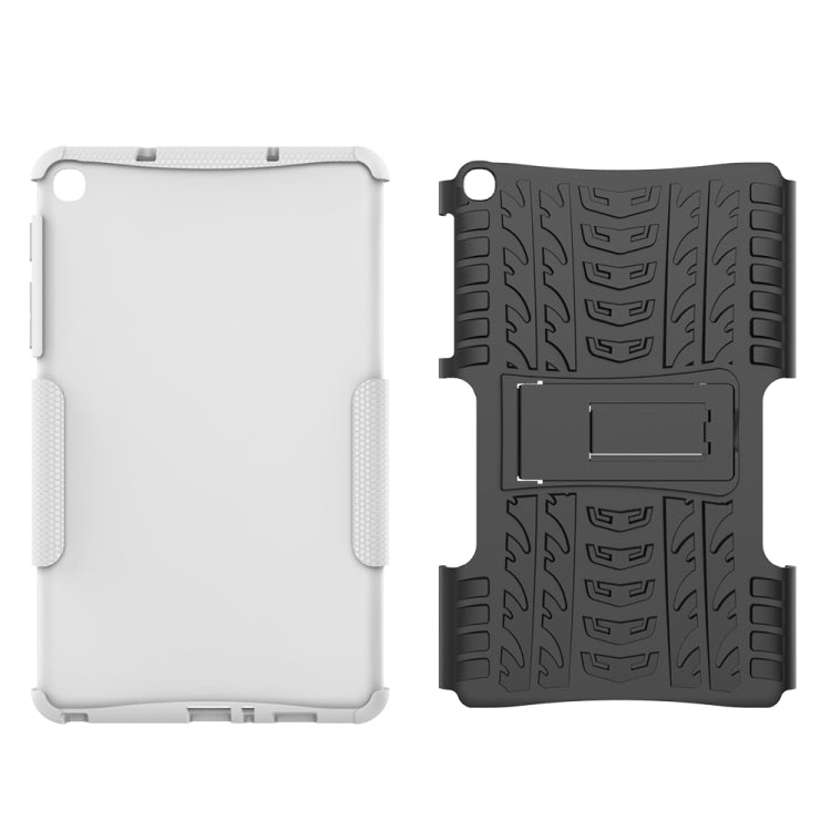 Tire Texture TPU+PC Shockproof Case for Galaxy Tab A 8 (2019) P200 / P205, with Holder