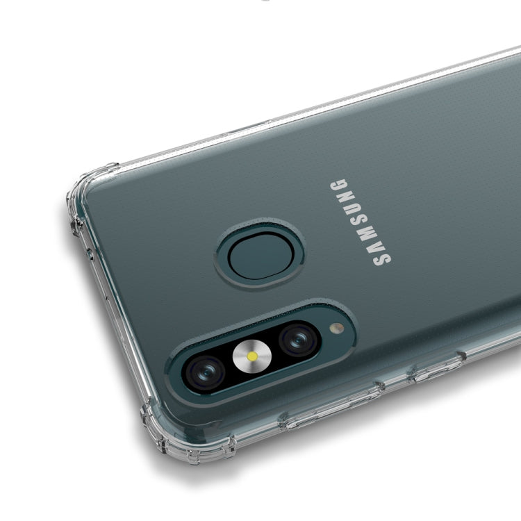 Shockproof Transparent TPU Soft Case for Galaxy A8s