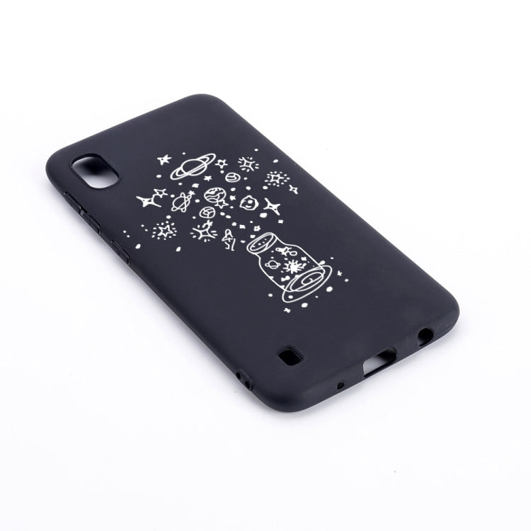 Wishing Bottle Painted Pattern Soft TPU Case for Galaxy A10