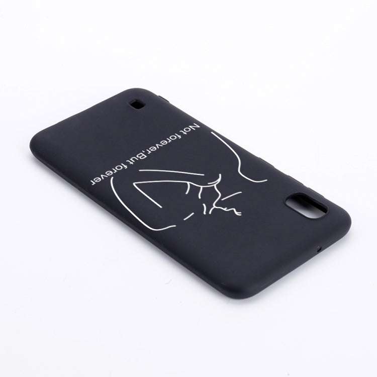 Distance Painted Pattern Soft TPU Case for Galaxy A10