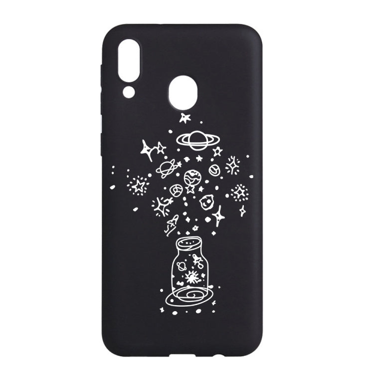 Wishing Bottle Painted Pattern Soft TPU Case for Galaxy A30