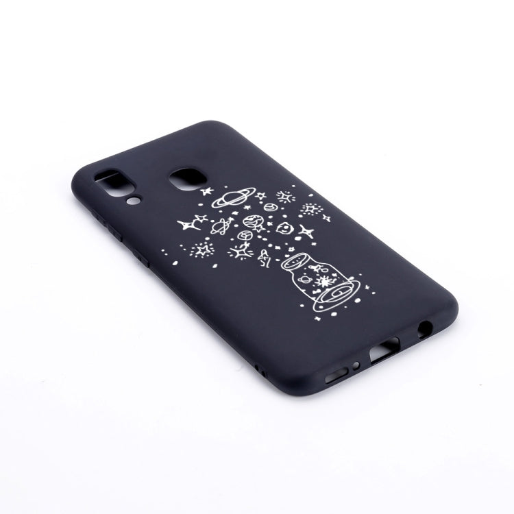 Wishing Bottle Painted Pattern Soft TPU Case for Galaxy A30
