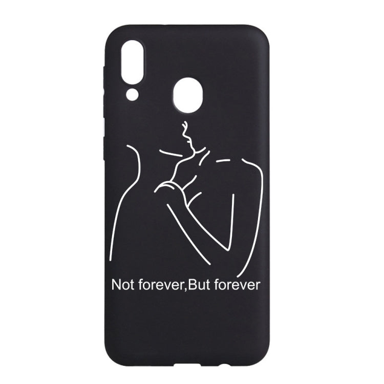 Distance Painted Pattern Soft TPU Case for Galaxy A30