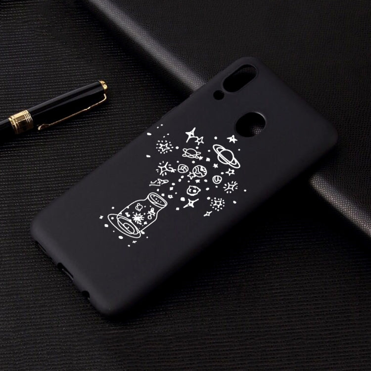 Wishing Bottle Painted Pattern Soft TPU Case for Galaxy A40