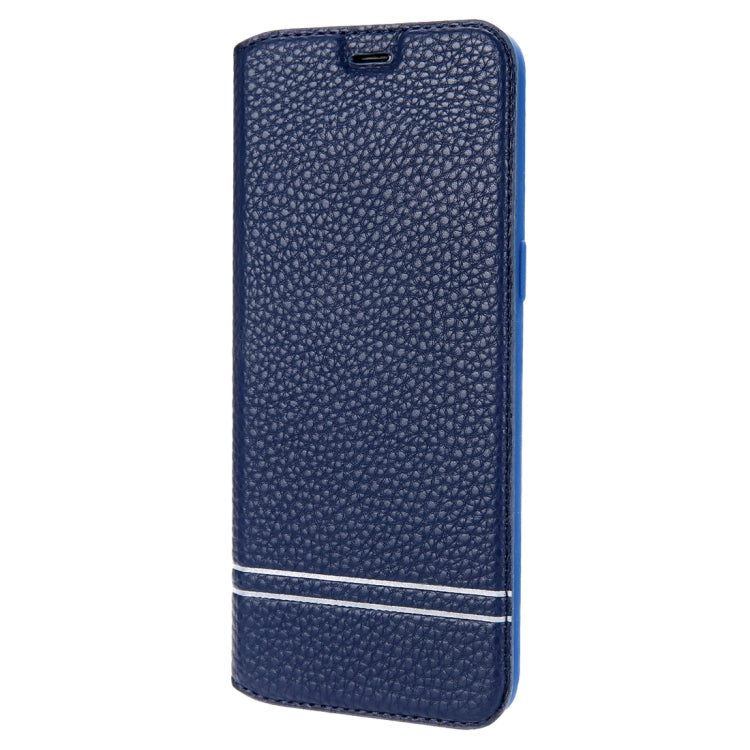 For Galaxy S8 Litchi Texture Horizontal Flip Leather Case with Holder & Card Slots