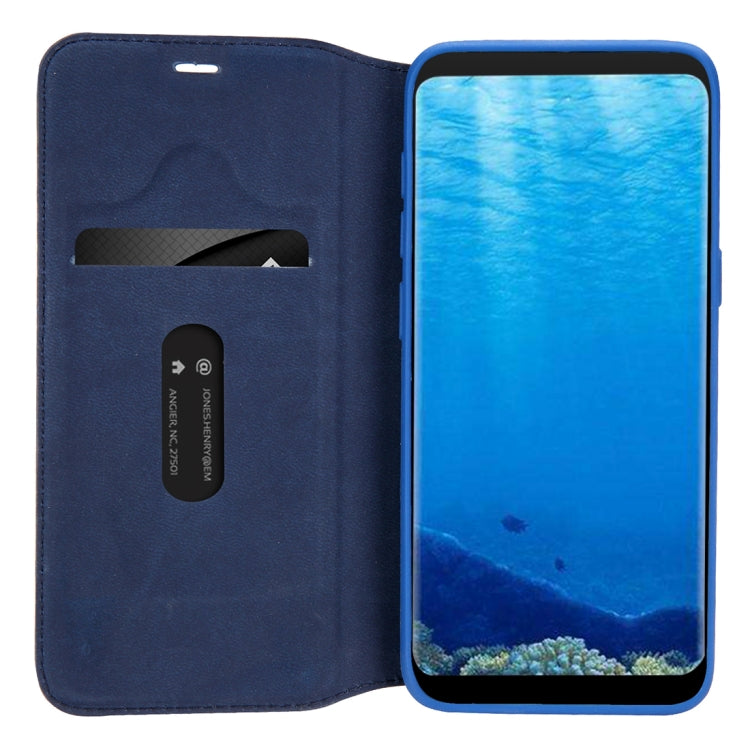 For Galaxy S8 Litchi Texture Horizontal Flip Leather Case with Holder & Card Slots